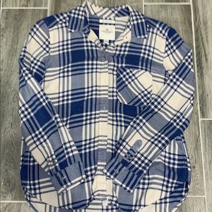 Blue AE Flannel